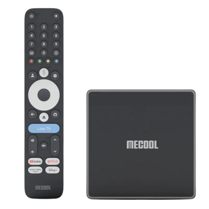 MECOOL MEon1 GTV 4K WiFi 6 Netflix, Prime Video e Disney+ GoogleTV - Android TV