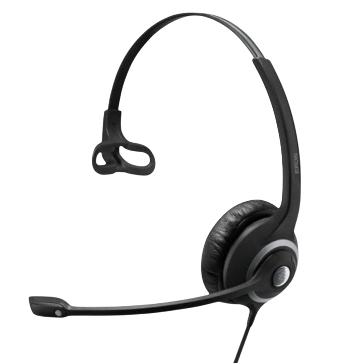 EPOS Impact SC 238 Monaural Easy Disconnect Preto com microfone