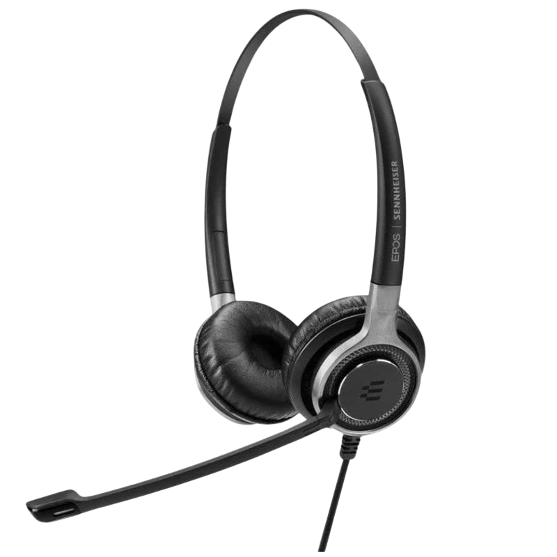 EPOS Impact SC 662 Binaural Easy Disconnect Preto com microfone