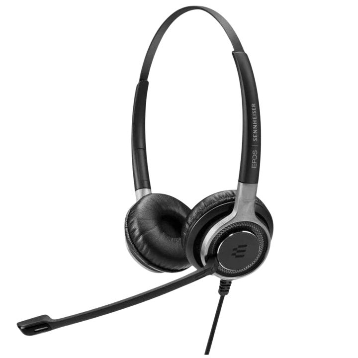 EPOS Impact SC 662 Binaural Easy Disconnect Preto com microfone