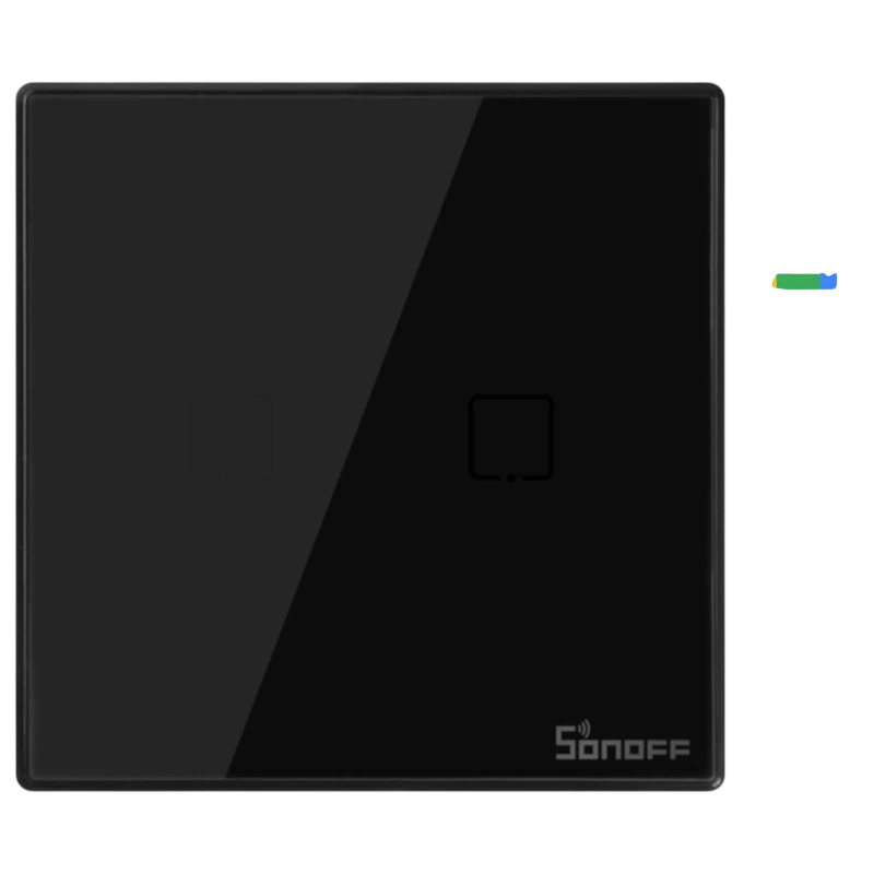 Interruptor de toque Sonoff T3 2C WiFi