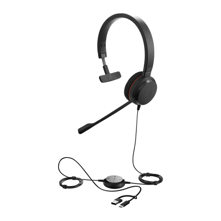 Auriculares Jabra Evolve 20 SE Mono USB Diadema 28mm