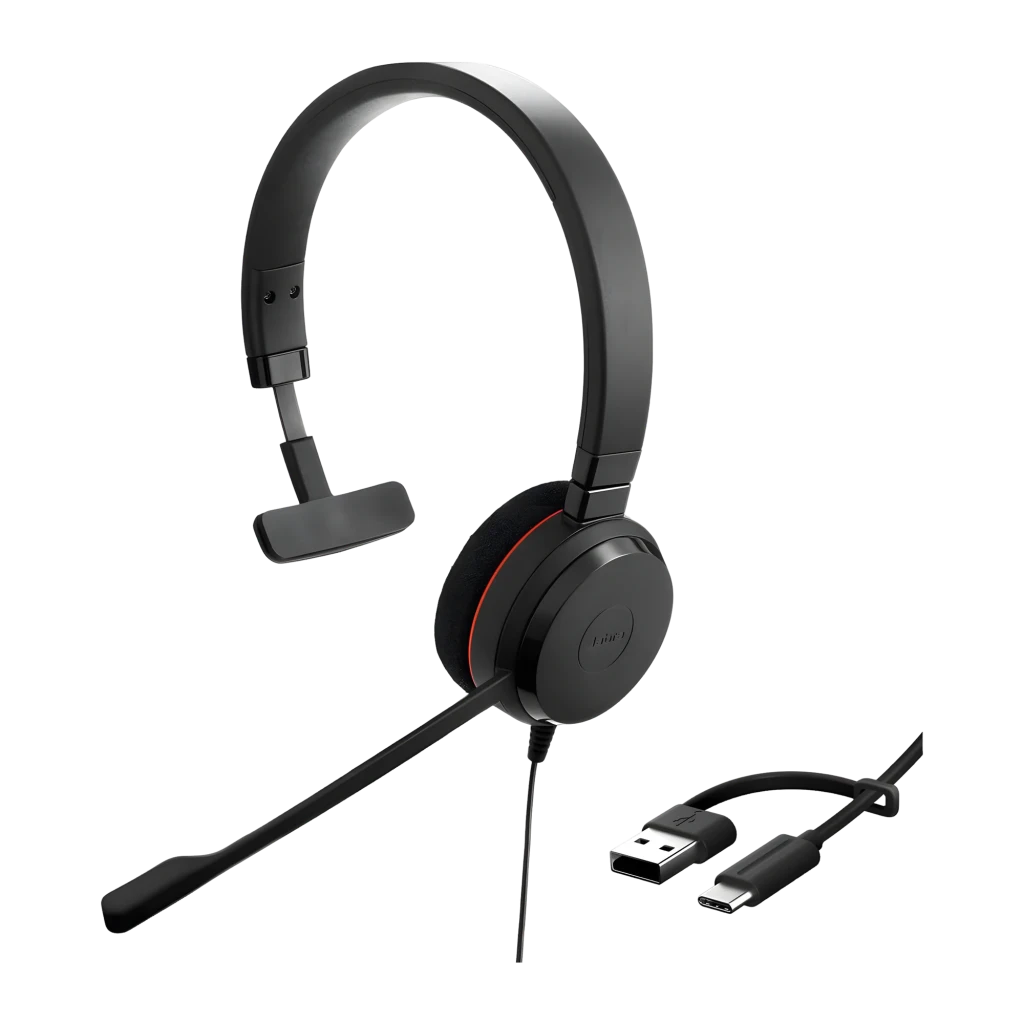 Auriculares Jabra Evolve 65 TE Mono Diadema 16h Bluetooth 5.2 32Ω