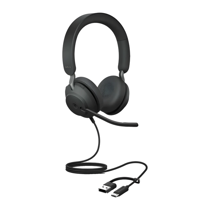 Auriculares Jabra Evolve2 40 SE UC Stereo USB-C/A Banda