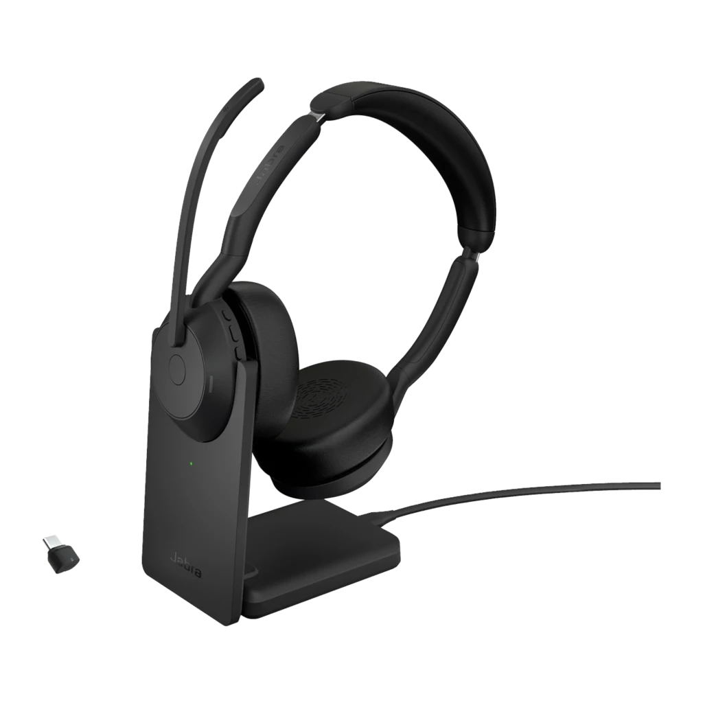 Auriculares Jabra Evolve2 55 UC Stereo Cancelamento de Ruído Multiponto Headband