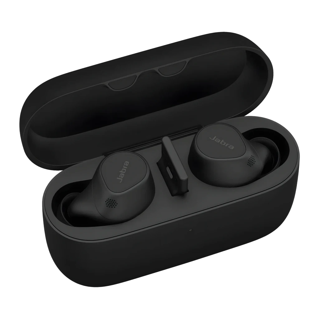 Auriculares Jabra Evolve2 Buds UC Cancelamento de Ruído 2 dispositivos TWS In-Ear