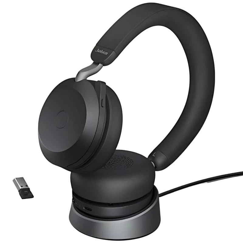 Jabra Evolve2 75 Bluetooth Preto - Auscultadores sem fios