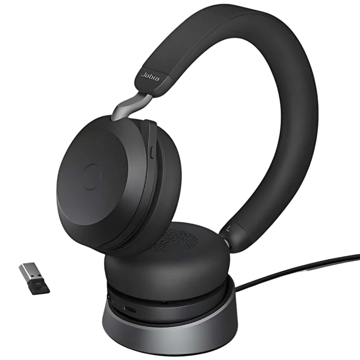 Jabra Evolve2 75 Bluetooth Preto - Auscultadores sem fios