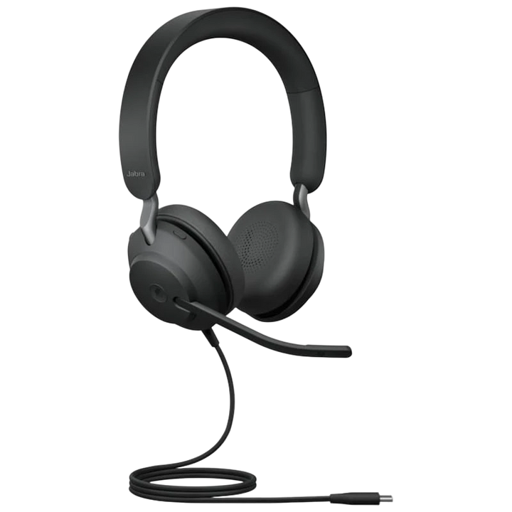 Jabra Evolve2 40 SE MS Stereo USB-C Preto