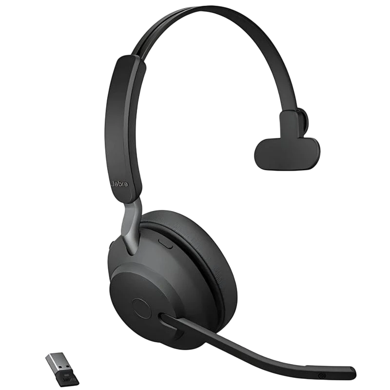 Jabra Evolve2 65 Mono com microfone