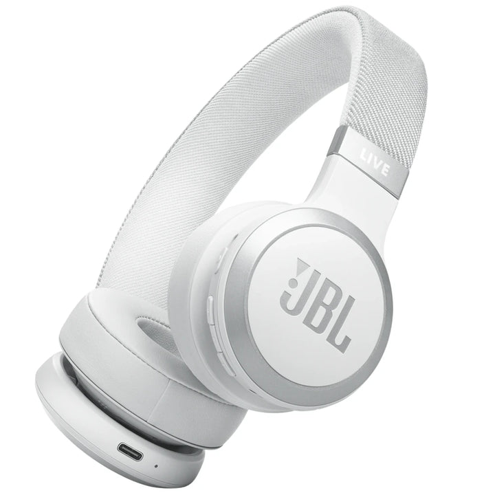 JBL Live 670NC Bluetooth Branco - Auscultadores sem fios