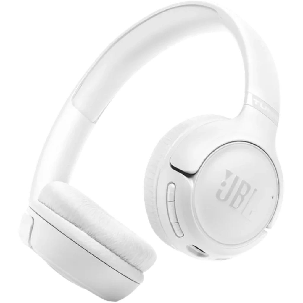 JBL Tune 530BT, 76h de autonomia, Bluetooth 6.0, Branco - Auscultadores sem fios supra-auriculares