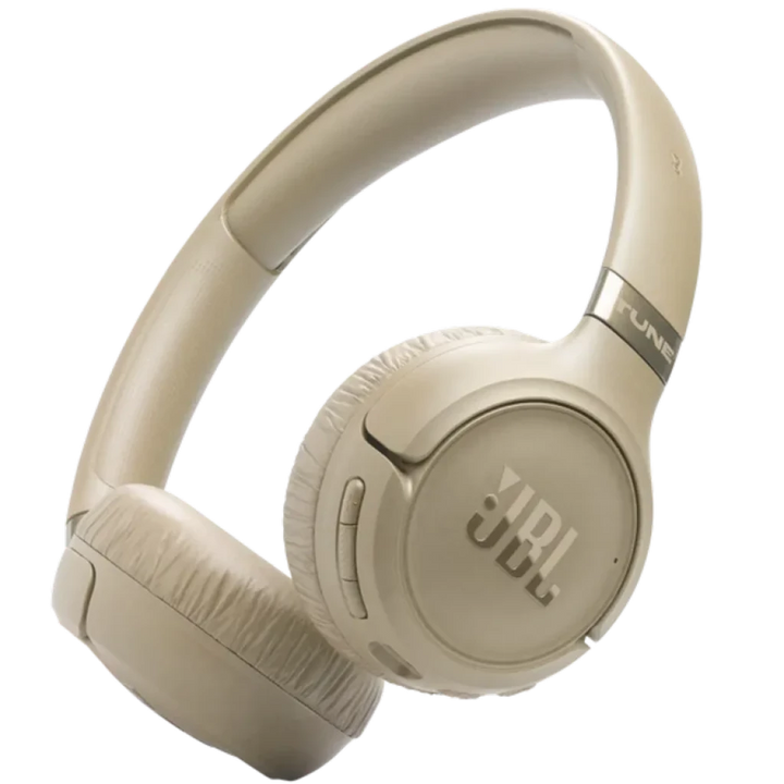 JBL Tune 680NC Bege - Auscultadores sem fios supra-auriculares com ANC