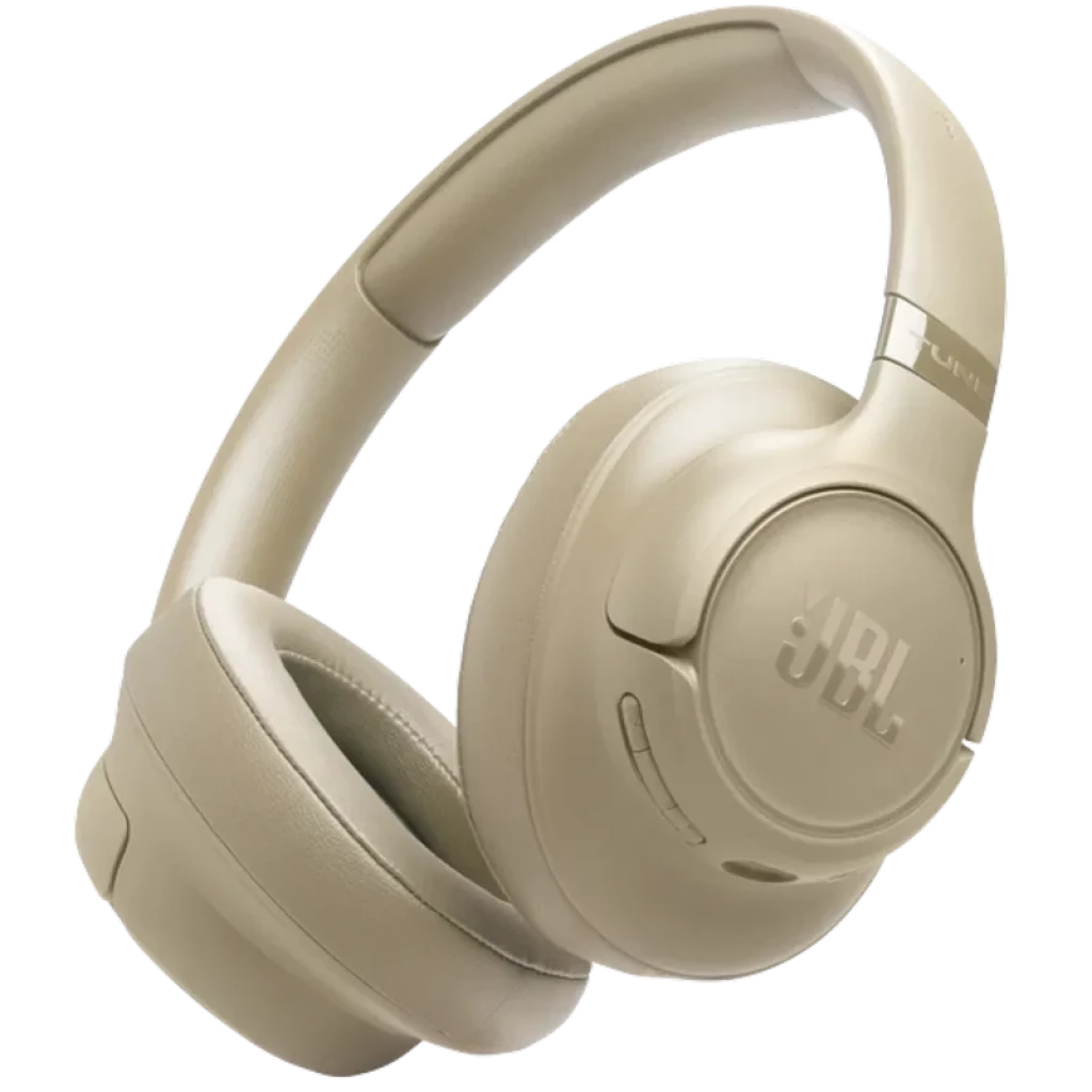 JBL Tune 730BT Bluetooth 6.0, bateria com duração de 76 horas Bege - Auscultadores circum-aurais sem fios