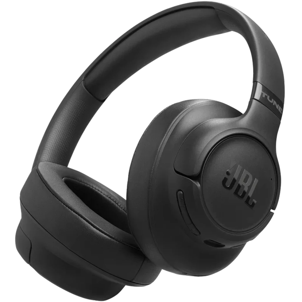 JBL Tune 780NC Preto - Auscultadores Bluetooth 6.0 Ligação multiponto Spatial Sound