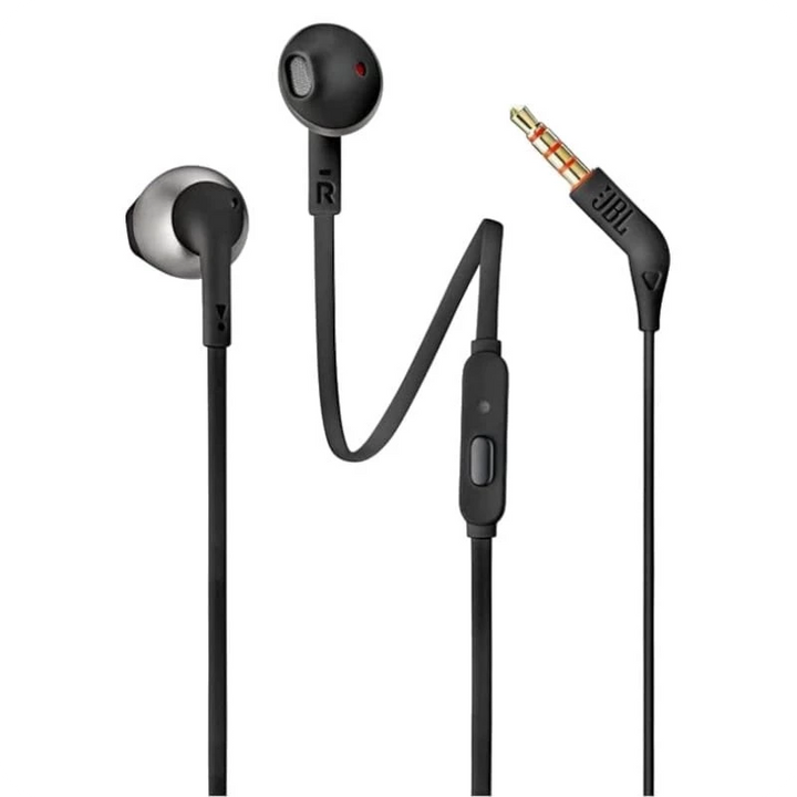 JBL Pure Bass T205 Preto