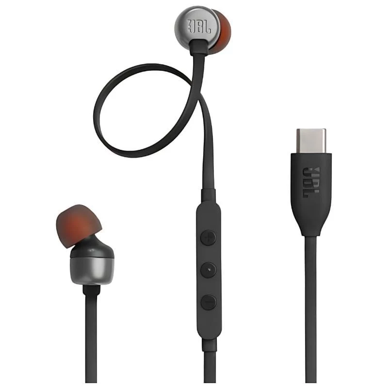 JBL Tune 310C USB-C Preto - Auriculares In-Ear