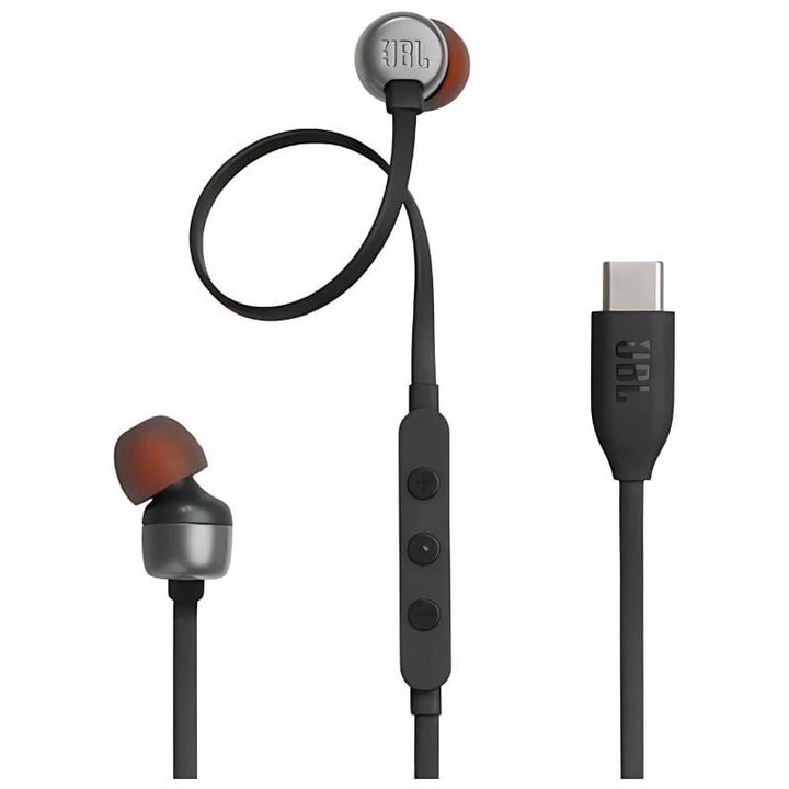 JBL Tune 310C USB-C Preto - Auriculares In-Ear