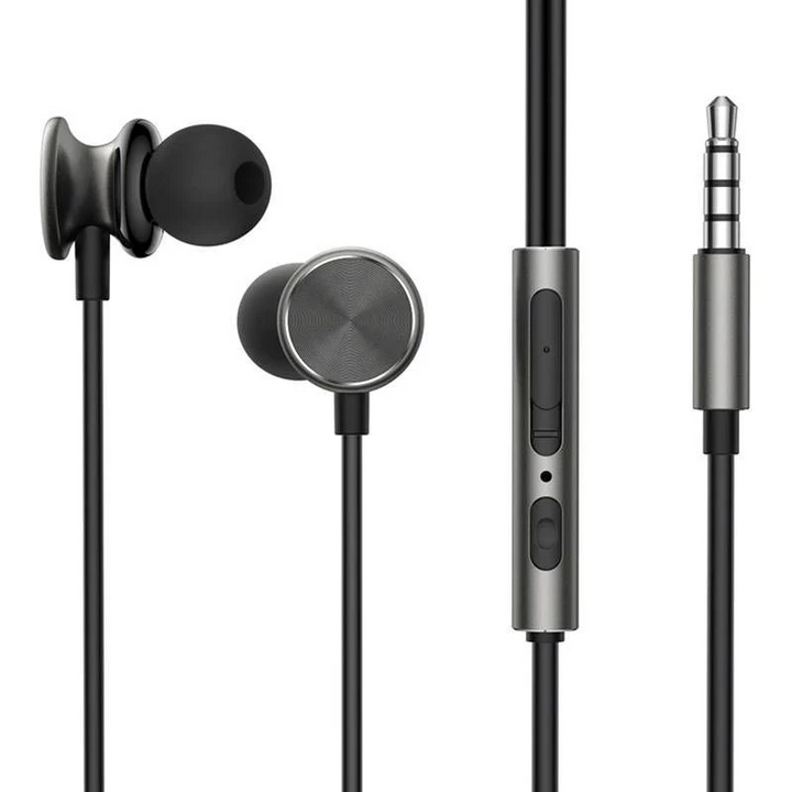 Joyroom JR-EW03 Jack 3,5 mm Cinzento Escuro
