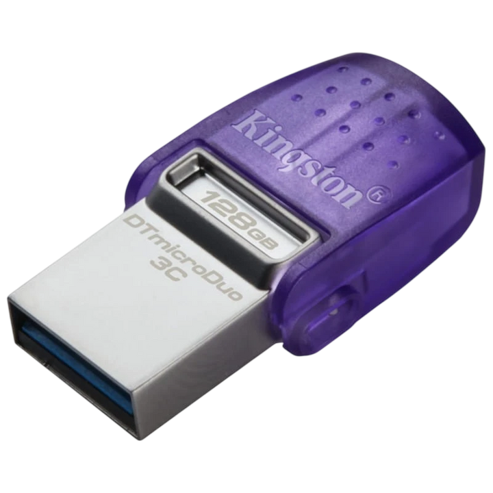 Kingston Technology DataTraveler microDuo 3C 128 GB Roxo