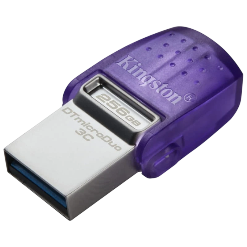 Kingston Technology DataTraveler microDuo 3C 256GB Roxo