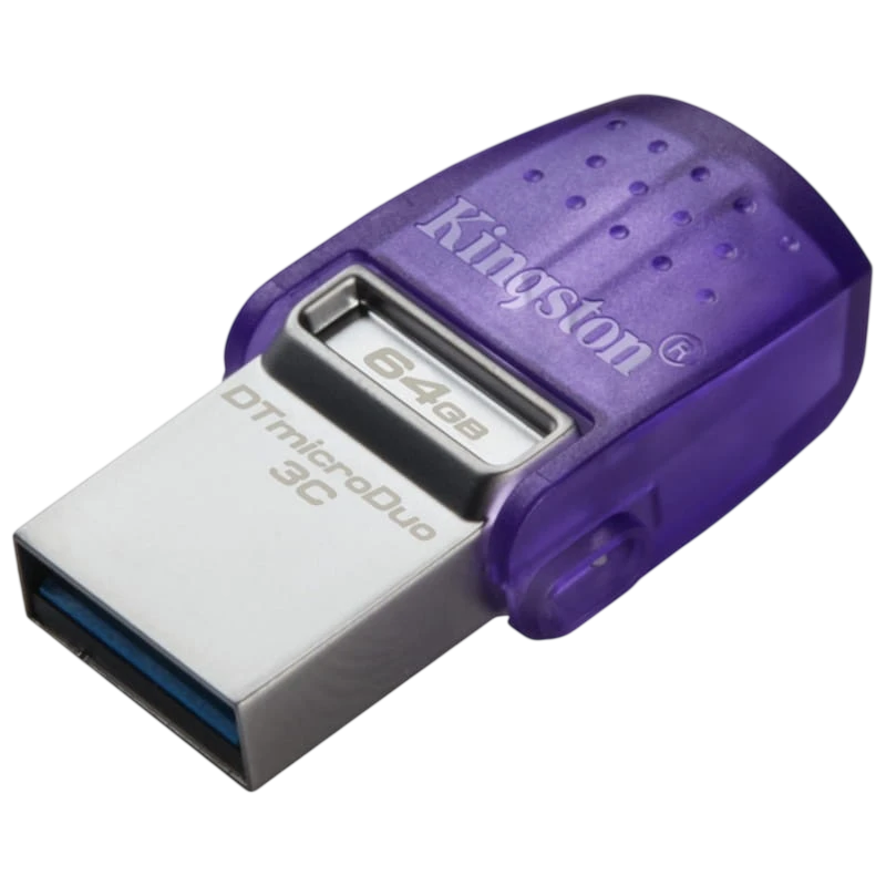 Kingston Technology DataTraveler microDuo 3C 64 GB Roxo