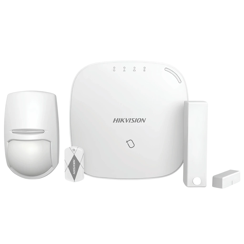 Kit AXHub HIKVISION HIK-196, 32 zonas, 868 MHz, Wi-Fi/LAN/4G - Sistema de alarme DS-PWA32-HGR