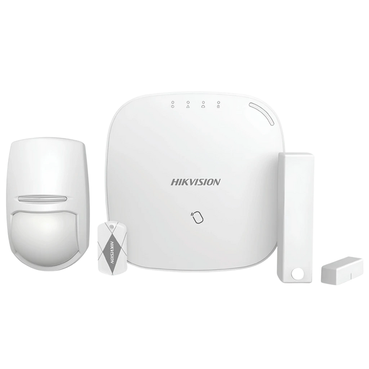 Kit AXHub HIKVISION HIK-196, 32 zonas, 868 MHz, Wi-Fi/LAN/4G - Sistema de alarme DS-PWA32-HGR