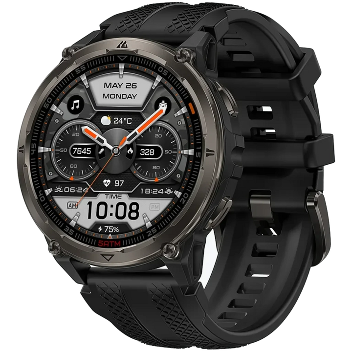Kospet Orb 2 Preto GPS Dual-band L1+L5 Chamadas Bluetooth