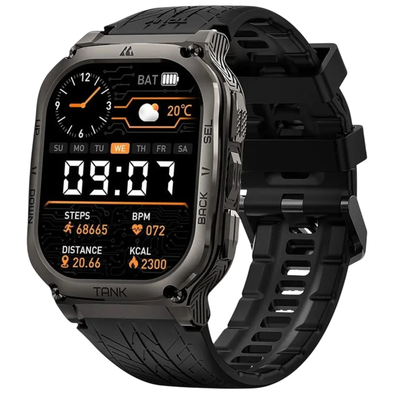 Kospet Tank M3 Preto - Relógio inteligente