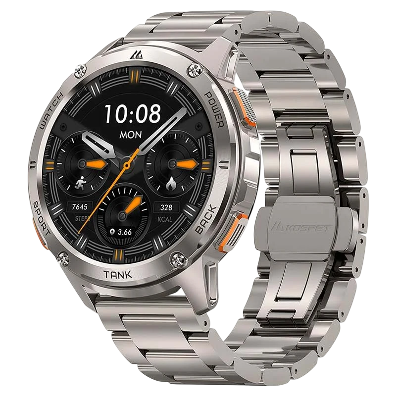 Kospet Tank T3 Edição Especial Prateado - Smartwatch
