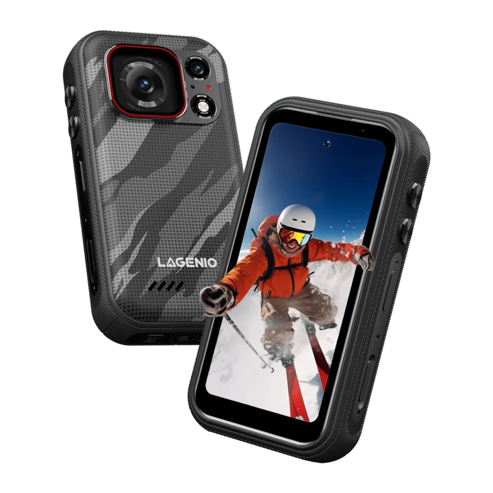 Lagenio Eagle Pro 5G 12GB/256GB Preto MIL-STD-810H IP68/IP69K 3700mAh