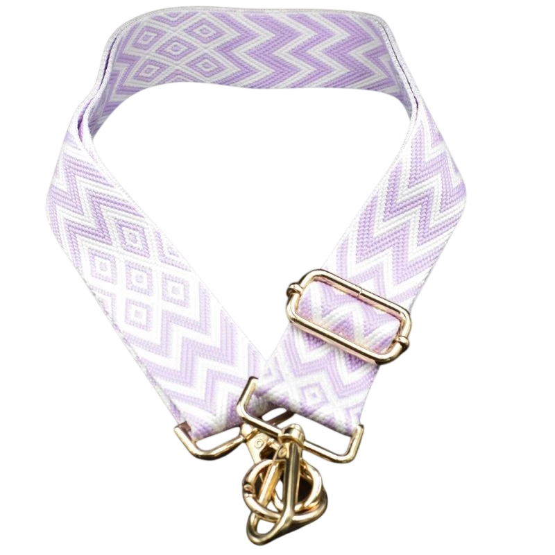 Lanyard Para Telemóvel Lavanda e Branco - Universal com Cartão para todas as capas