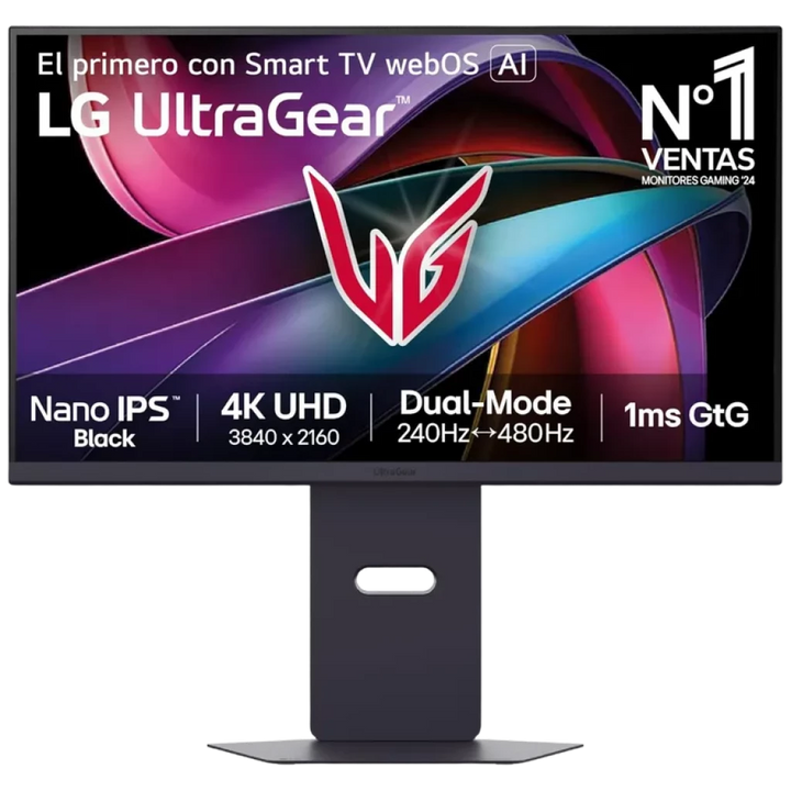 LG UltraGear 27G850A-B 27" Nano IPS 4K UHD 240 Hz 1 ms - Monitor para PC