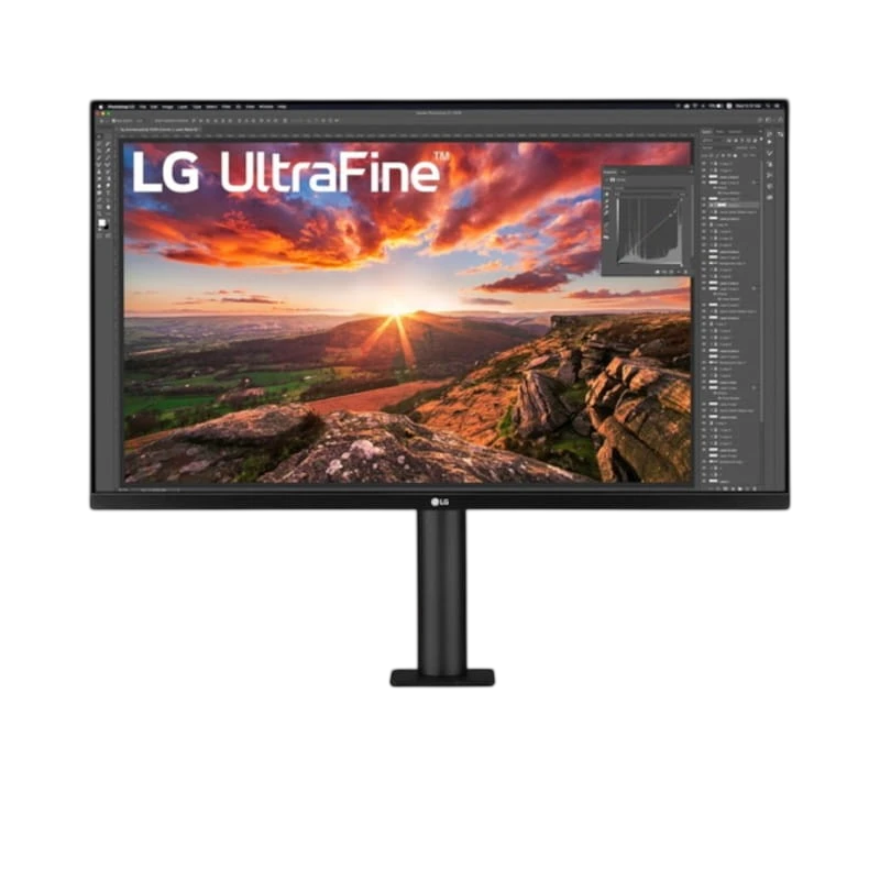 LG 32UN880K 32 4K Ultra HD IPS Ergo Stand FreeSync Preto