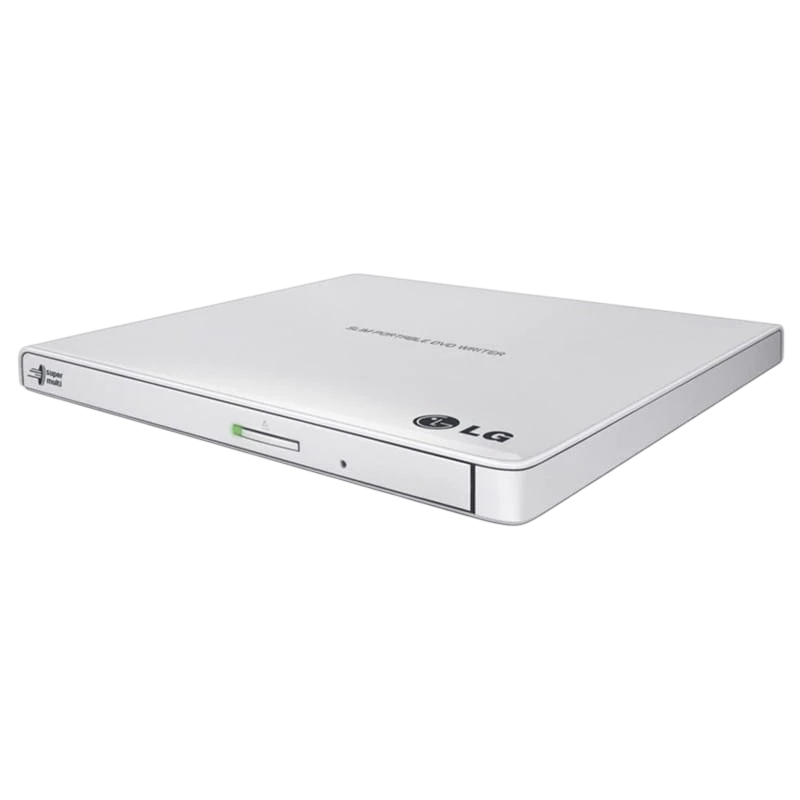 LG Ultra Slim GP57EW40 Gravador de DVD externo USB Branco