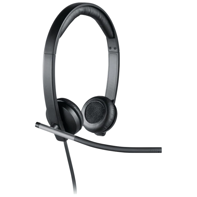 Logitech H650e Preto/Prata
