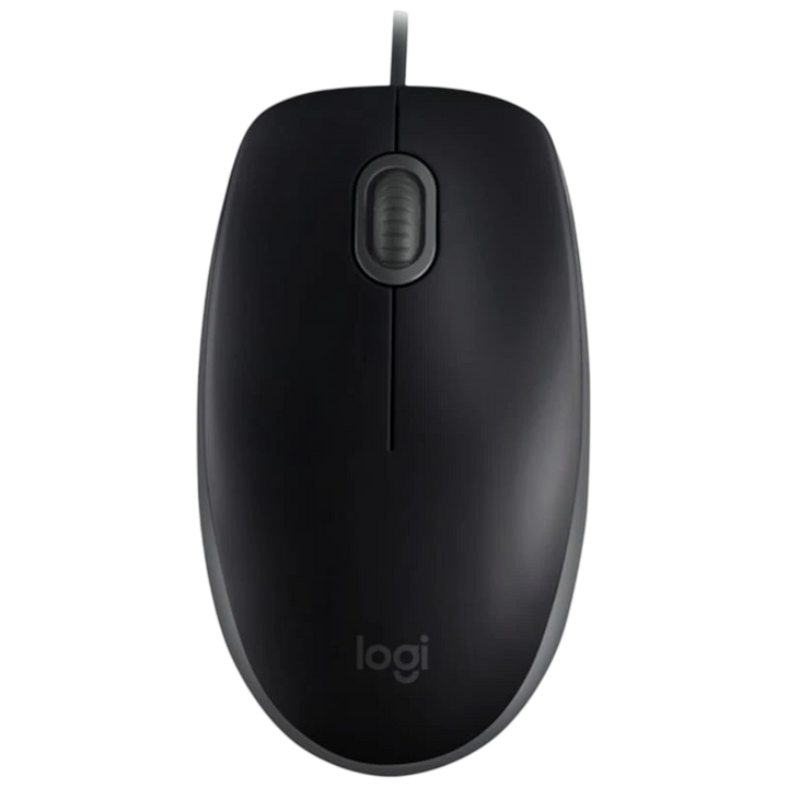 Logitech B110 Silent USB 1000 DPI Preto