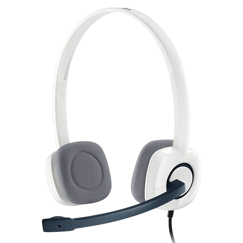 Logitech H150 Auscultadores com Microfone Branco