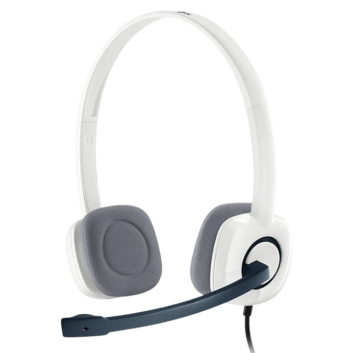 Logitech H150 Auscultadores com Microfone Branco