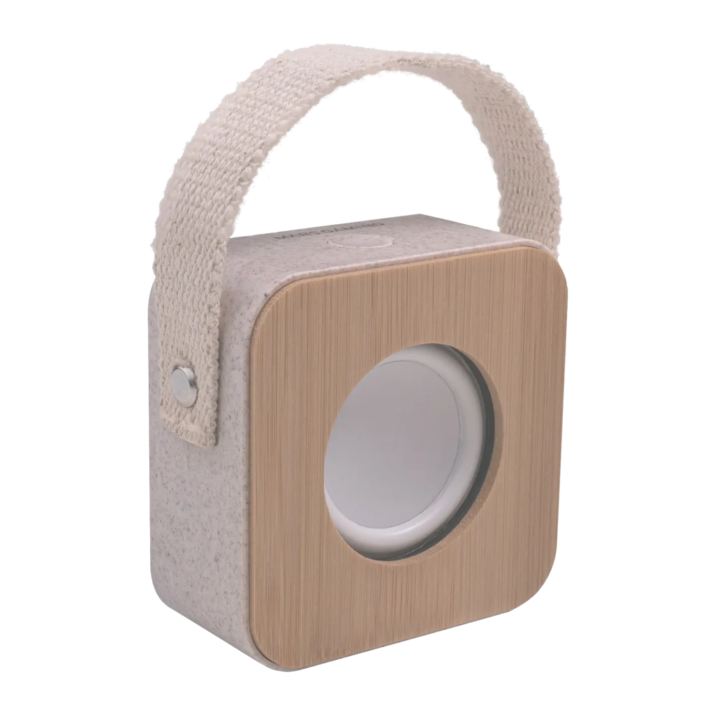 Coluna Mars Gaming MS-ECO Ecologic BT 5.1 Bamboo 8W 5h Bluetooth 5.1