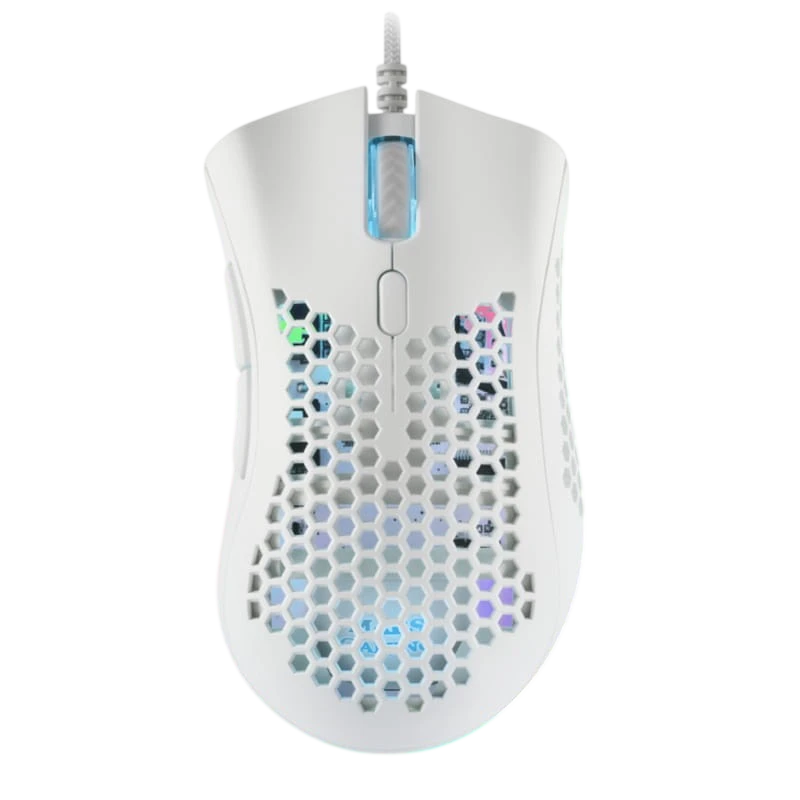 Mars Gaming MMEXW USB RGB 32000 DPI Branco