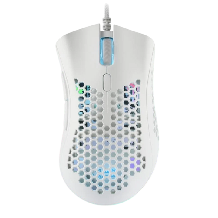 Mars Gaming MMEXW USB RGB 32000 DPI Branco