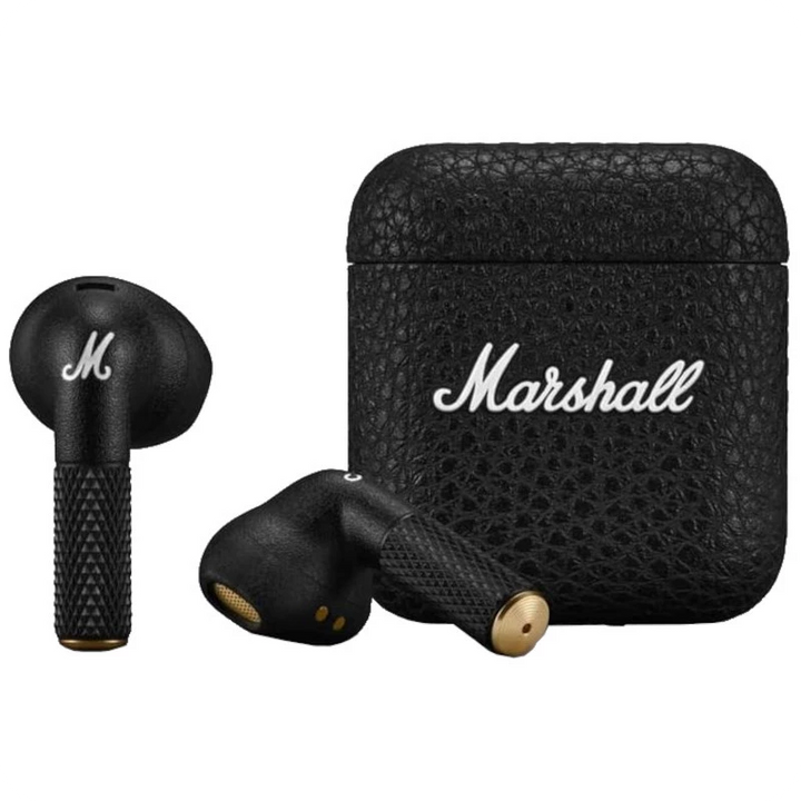 Marshall Minor IV TWS Preto - Auriculares Bluetooth