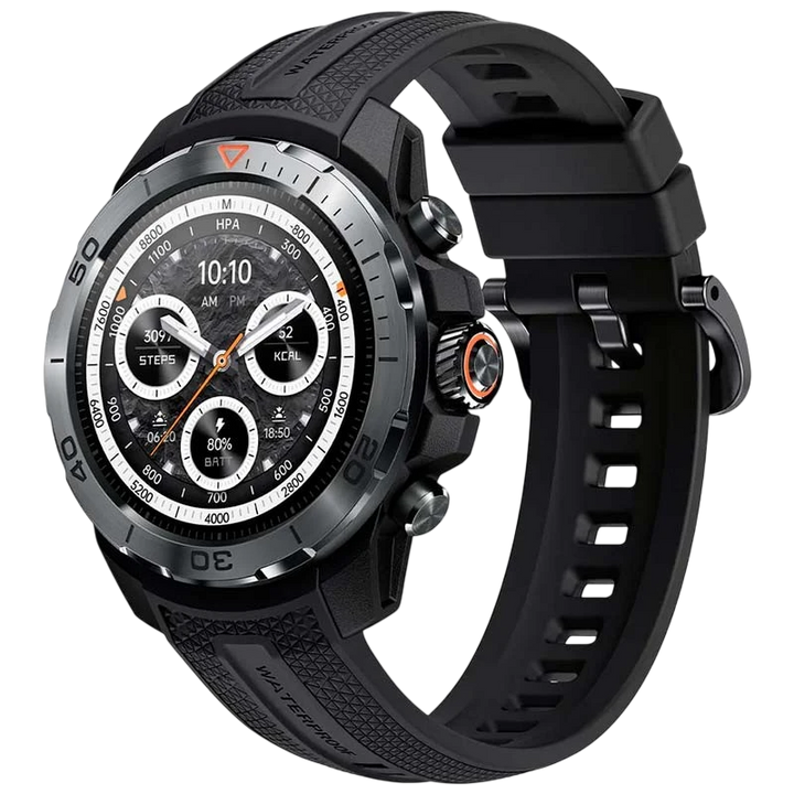 Mibro GS Explorer Preto - Smartwatch com GPS e NFC
