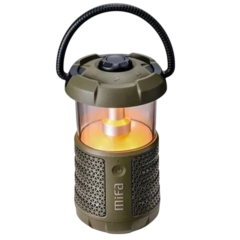 Mifa Wild Camping Bluetooth Lanterna LED Preto - Coluna portátil