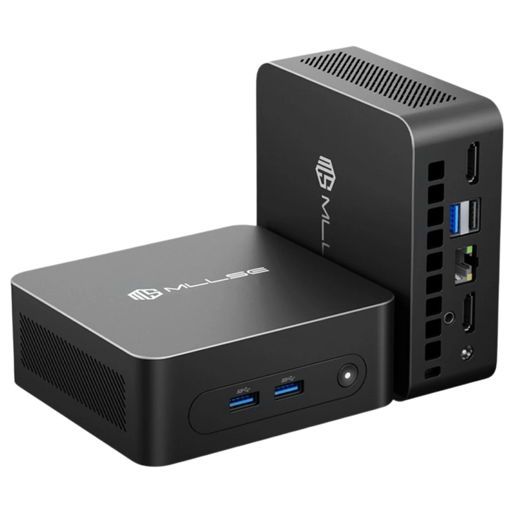 MLLSE M2 Plus Mini PC Intel Celeron 5205U 8 GB 256 GB Windows 11