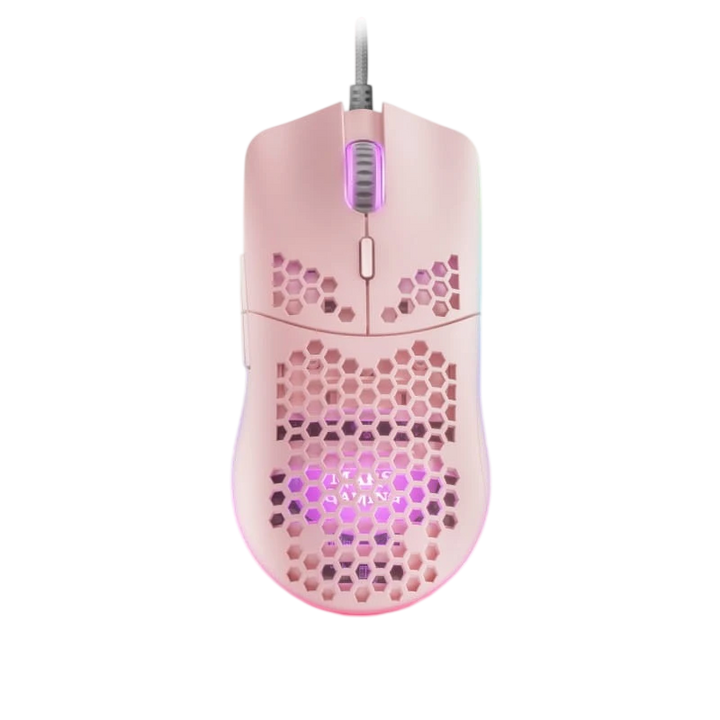 Mars Gaming MMAX RGB 12400 DPI Rosa