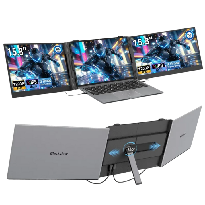 Blackview DCM8 Monitor portátil de 15,3" com 60 Hz e ecrã IPS