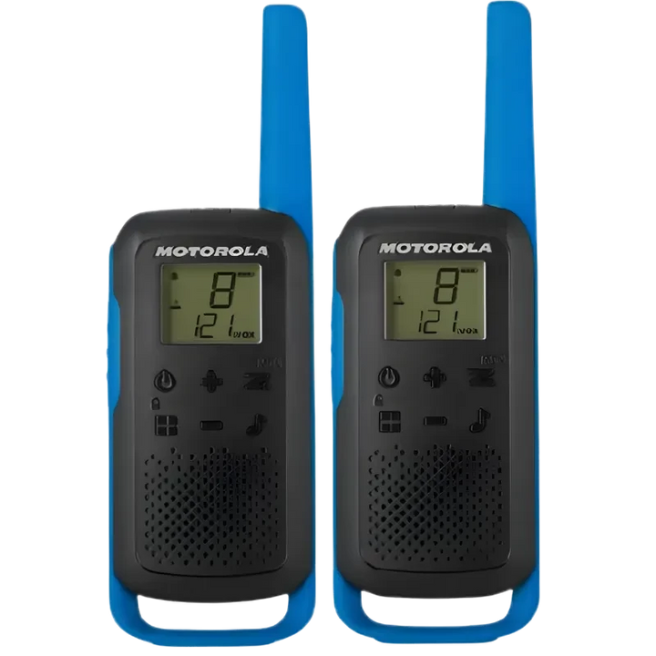 Motorola TALKABOUT T62 rádios bidirecionais 16 canais 12500 MHz Preto, Azul